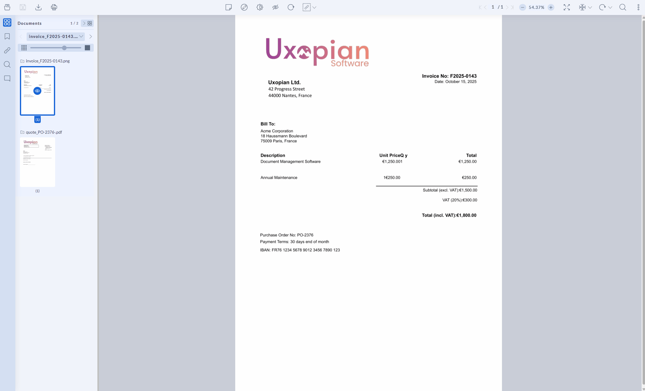 Create hyperlink from zone